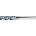 TiCN Coated Powdered High-Speed Steel Roughing End Mill, Regular, Center Cut
