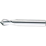 High-Speed Steel Chamfering End Mill, 2-Flute / Short
