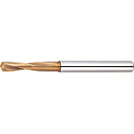 TS Coated Carbide Drill for High-Hardness Steel Machining, Stub Model, Regular