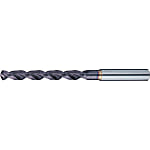 TiAlN Coated Powdered High-Speed Steel Drill, End Mill Shank / Regular Model