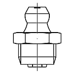 DIN 71412 Lubricating nipples