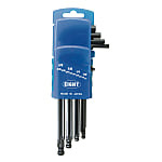 Allen Wrench, Ballpoint, Semi Long (Inch Size)