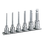 Ball Point Hexagonal Socket Set (with Holder) HBH306