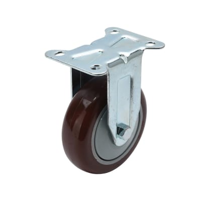 Economy Fixed Urethane Caster