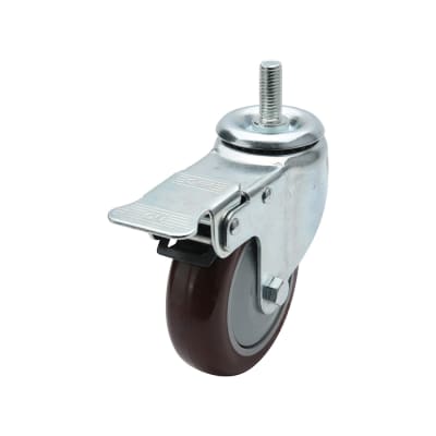 Economy Urethane Swivel Screw-In Caster