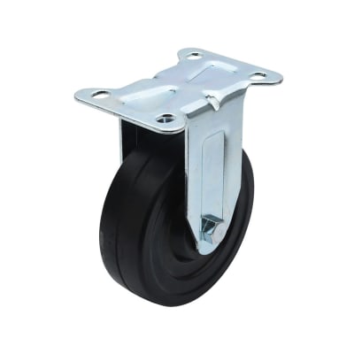 Economy Rubber Fixed Caster