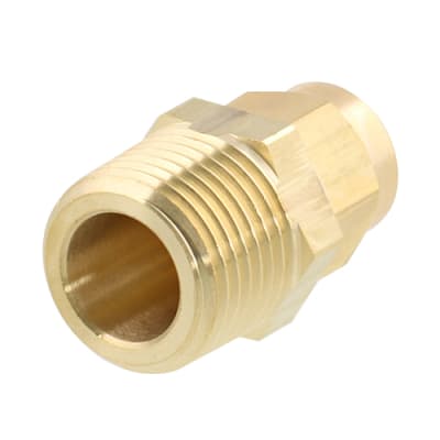 Brass Tightening Fitting - Straight - for Sputtering Resistance, PISCO