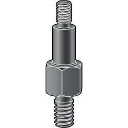 ≠mee様用 片持ちピン おねじ取付・おねじタイプ・六角タイプ | ミスミ | MISUMI