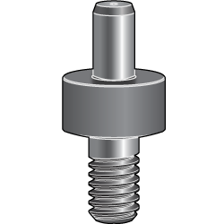 治具用高さ受けピン おねじ | ミスミ | MISUMI(ミスミ)