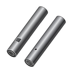 シャフト 両端めねじキリ穴付タイプ・スパナ溝付タイプ | ミスミ