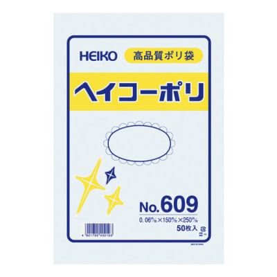 ポリ規格袋 ヘイコーポリ 60ミクロン厚 紐なし | ＨＥＩＫＯ | MISUMI