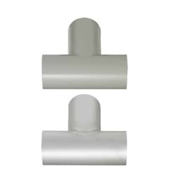 アルミダクトホース用配管部品　Ｔ型