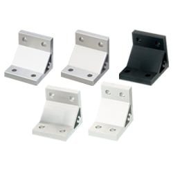 ６シリーズ（溝幅８ｍｍ）－２列溝用－　押出厚型ブラケット