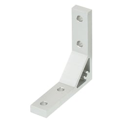 ６シリーズ（溝幅８ｍｍ）－１列溝用－　押出厚型ブラケット　取付穴4個タイプ