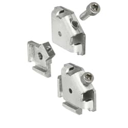 ８シリーズ（溝幅１０ｍｍ）　４０・８０角アルミフレーム用後入れ簡単ブラケット