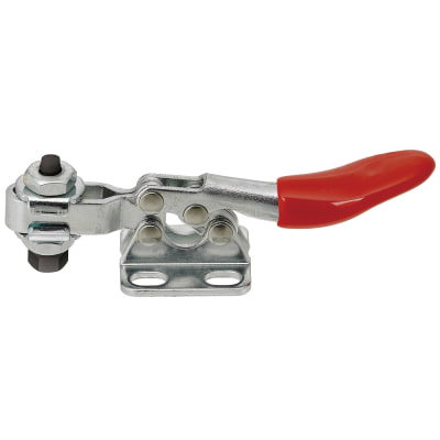 Aexit Red Grip Hand Tools Metal Horizontal Quick Holding Toggle Clamp Hand Tool 90Kg Crimpers 198lbs B201 