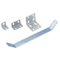 ５シリーズ（溝幅６ｍｍ）　２０・２５・４０角アルミフレーム用板金プレート　曲げタイプ