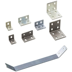 ６シリーズ（溝幅８ｍｍ）　アルミフレーム用板金プレート　曲げタイプ