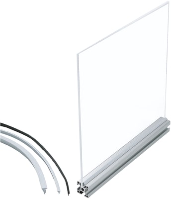 Staffe lunghe di supporto pannelli (In alluminio) di MISUMI
