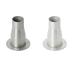 【クリーン洗浄品】ダクトホース・アルミダクトホース用配管部品　レデューサ