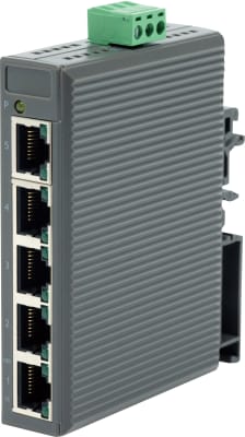 IESH-MB208-R | Communication Hubs - 10/100BaseTX 5-8 Port Plastic 