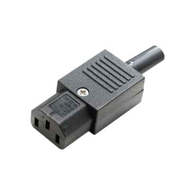 Female IEC AC Power Cable End Replacement Connector 