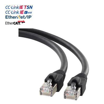 CC-Link IE, EtherCAT対応 CAT5e STP（二重シールド）高屈曲LAN