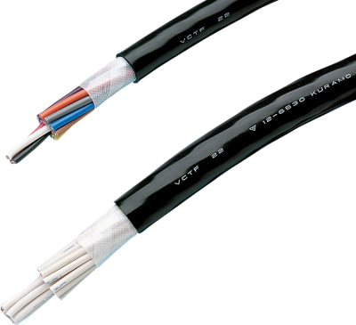 VVF2,0mm ×2c 100m Power Cables - Ductile Vinyl, VCTF22 Series, 300V, PSE