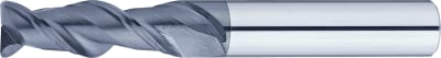 DLCコート超硬ラジアスエンドミル アルミ加工用2枚刃/レギュラータイプ