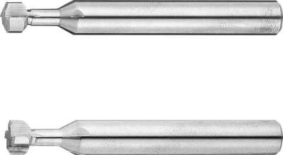 超硬Ｔスロットカッター 2枚刃/4枚刃/底部コーナーアングル、裏部 