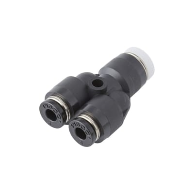1/4" x 5/32" OD Air Pneumatic Push In Connector Y Type Fitting  PW1/4-5/32 