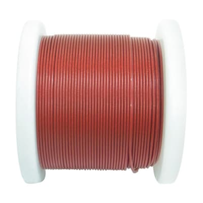 ニッサチェイン 赤色 コーティングワイヤーロープ 0.85mm×100m TSY8V