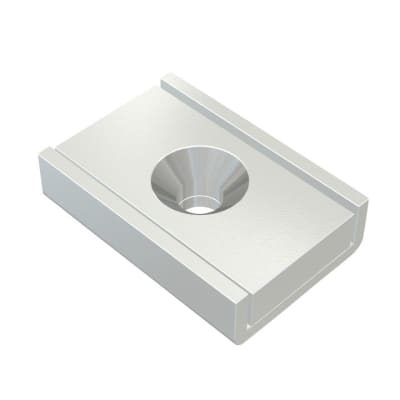 Cap Neodymium Magnet, Square, Countersunk | MAGFINE | MISUMI Thailand