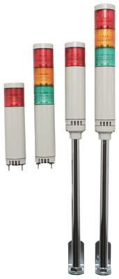 PATLITE 信号灯 LCE-302AFBW-RYG 24V 3個