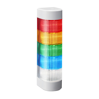 PATLITE LED信号灯 WME-3M2DFB-RYG WME-3M2DFB-RYG - 80mm profile, 3-tier Wall Mount Signal Tower