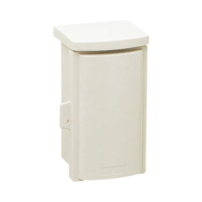 Wall Box (Plastic Rainproof Box), Vertical Type With Integrated Roof ...