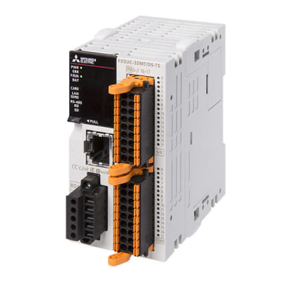 PLC CPU Units - Spring Clamp Terminal Block, MELSEC iQ-F Series 