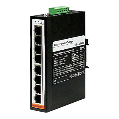 産業用イーサネットスイッチングハブ DEHシリーズ DEH-GTX8T | 産業用イーサネットスイッチングハブ DEHシリーズ