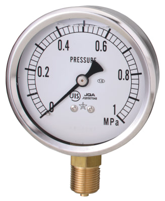 【超お買い得!】 Purpose General | AU1/4X60X0.1MPA Glycerin (A Gauge Pressure Micrometers&Accessories