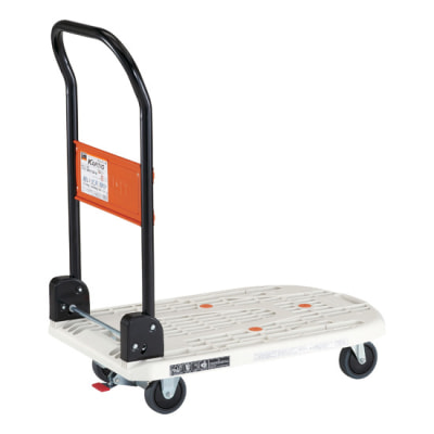 Light Weight Resin Hand Truck Cartio, Collapsible Handle Type