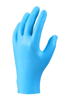 Nitrile Rubber Gloves, Disposable Gloves Nitrist Tough (100 Pieces ...