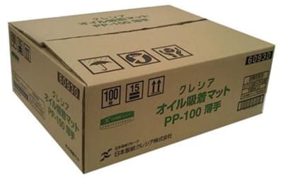 日本製紙クレシア オイル吸着マットPP-100 60900 1ケース（100枚