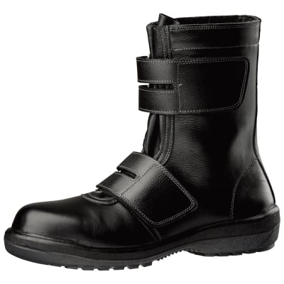 JIS 革製 安全靴 ブラック 26.5cm ミドリ安全　V275N