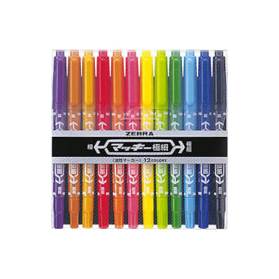 マスタードページ Markers - Extra Thin, McKee | ZEBRA | MISUMI