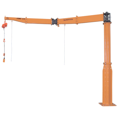 Jib Crane - Floor Fixed / Arm Joint Type (Swivel Joint Type) | SUPER ...