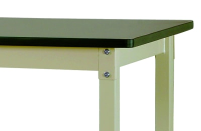 ワークテーブル800シリーズ固定式（H900mm）脚部材質スチール | 山金 