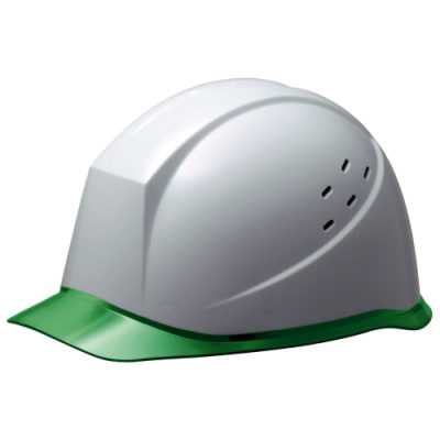 Midori Anzen Safety Hard Hat for Construction Helmet White