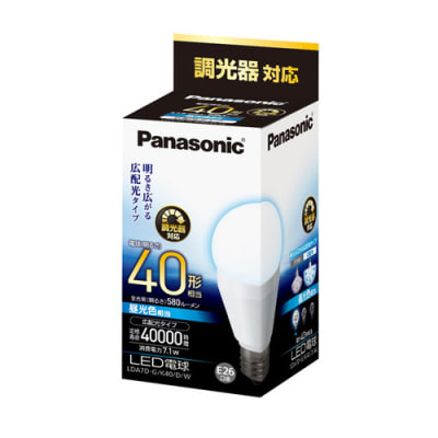 LDA4D-G/K40E/S/W | LED電球 一般タイプ 広配光タイプ | Panasonic