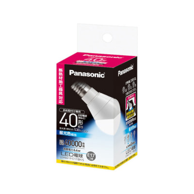 Panasonic LED電球 小形電球タイプ LDA6L-E17/BH（LDA6LE17BH