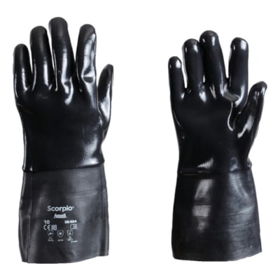 アンセル 耐薬品手袋 アルファテック 09-924 XLサイズ
